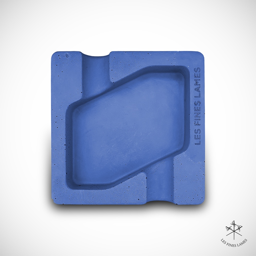 LES FINES LAMES - DYAD - Concrete Ashtray -  Blue